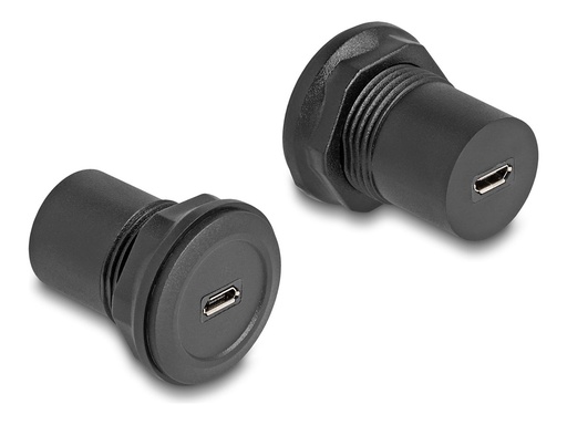 [66743] Delock USB-Adapter - mini-USB Typ B (W) zu mini-USB Typ B (W)