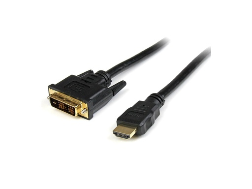 [HDMIDVIMM6] StarTech.com 6ft (1.8m) HDMI to DVI Cable, DVI-D to HDMI Display Cable (1920x1200p)