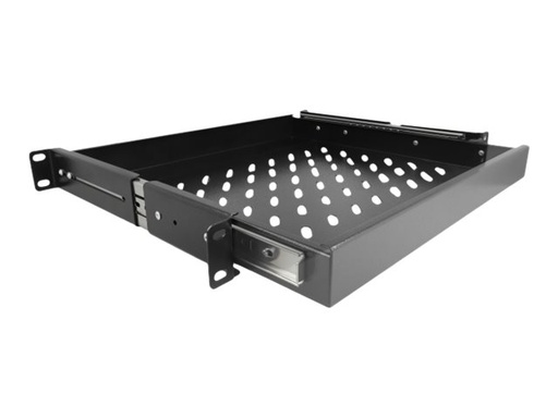 [42631] Delock Rack-Schublade - Schwarz - 1U - 48.3 cm (19")