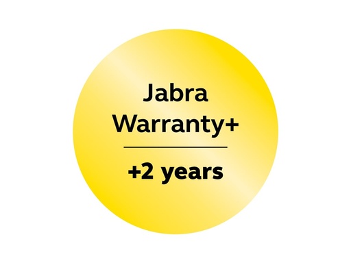 [27X5-39892] Jabra Warranty+ - Serviceerweiterung - erweiterte Garantie - 2 Jahre (ab ursprünglichem Kaufdatum des Geräts)