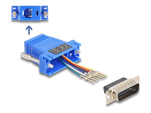 [67085] Delock Assembly Kit - Serieller Adapter - 15 pin D-Sub (DB-15)