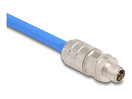 [86032] Delock Netzwerkanschluss - 8 pin M12-X (M)