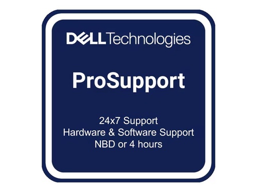 [R360_3OS3P4] Dell Erweiterung von 3 jahre Next Business Day auf 3 jahre ProSupport 4H Mission Critical - Serviceerweiterung - Arbeitszeit und Ersatzteile (für Server)