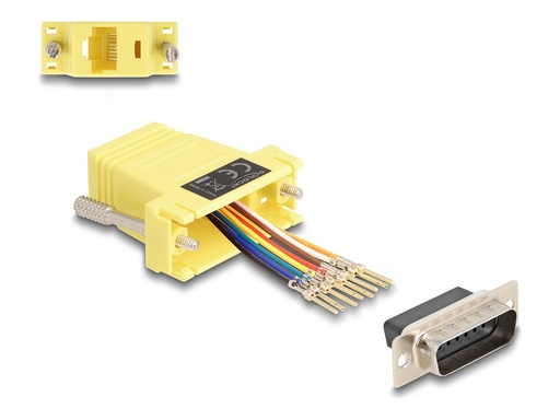 [67110] Delock Serieller Adapter - 15 pin D-Sub (DB-15)