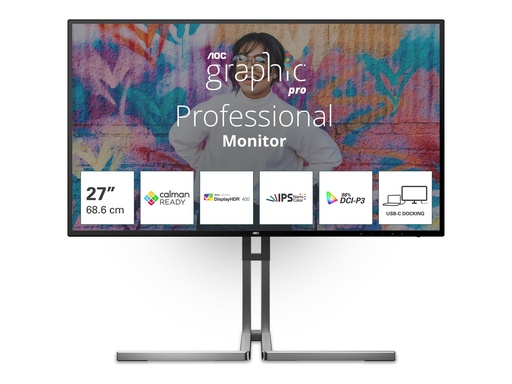 [U27U3CV] AOC U27U3CV - Graphic Pro Series - LED-Monitor - 68.6 cm (27")