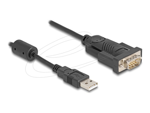 [64276] Delock Kabel USB / seriell - USB (M) zu DB-9 (M)