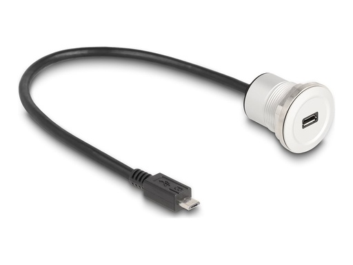[88184] Delock USB-Verlängerungskabel - Micro-USB Typ B (M)
