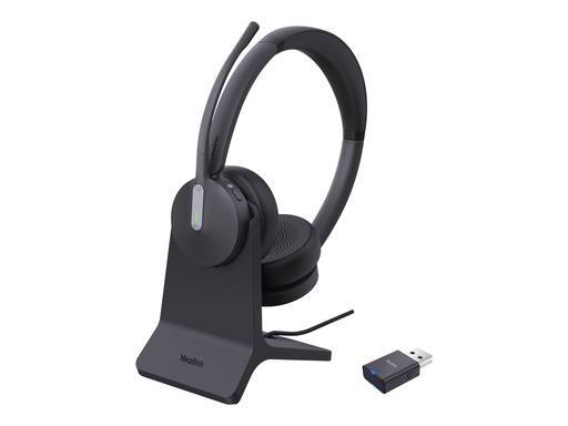 [1208697] Yealink WH64 Dual - Headset - On-Ear - DECT / Bluetooth