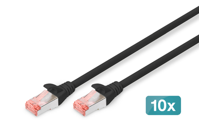 [DK-1644-005-BL-10] DIGITUS CAT 6 S/FTP Patchkabel, 10 Stück
