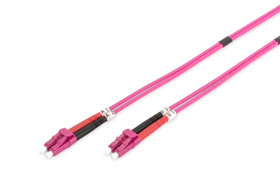 [DK-2533-10-4] DIGITUS LWL Multimode Patchkabel, OM4, LC / LC