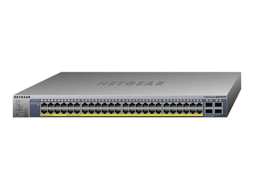 [GS752TP-300EUS] Netgear Smart GS752TP - Switch - L3 Lite - Smart - 8 x 10/100/1000 (PoE+)