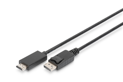 [AK-340303-020-S] DIGITUS DisplayPort Adapterkabel, DP - HDMI Typ A