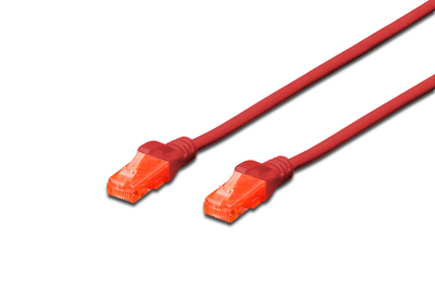 [DK-1617-0025/R] DIGITUS CAT 6 U/UTP Patchkabel - LSZH