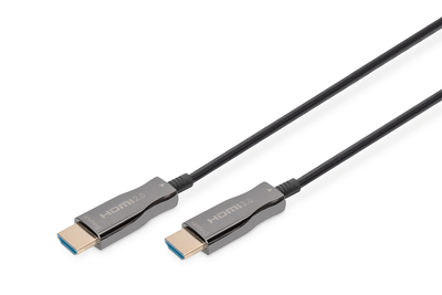 [AK-330125-100-S] DIGITUS HDMI AOC Hybrid Glasfaserkabel, UHD 4K, 10 m