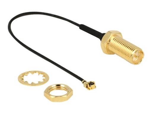[89471] Delock Antennenkabel - RP-SMA (W) zu I-PEX (M)