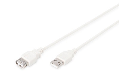 [AK-300202-018-E] DIGITUS USB-A Verlängerungskabel, 1,8m