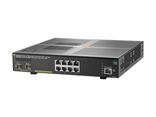 [JL258A#ABB] HPE Aruba 2930F 8G PoE+ 2SFP+ - Switch - L3 - managed - 8 x 10/100/1000 (PoE+)