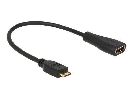 [65650] Delock HDMI-Kabel mit Ethernet - 19 pin mini