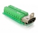 [65168] Delock Adapter HDMI Buchse > Terminalblock 20pin