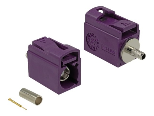 [89702] Delock 21 mm (short) for crimping - RF-Anschluss