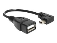 [83245] Delock USB-Kabel - Mini-USB, Typ B (M) zu USB (W)