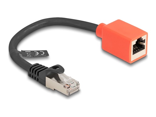 [88197] Delock Netzwerkadapter - RJ-45 (W) zu RJ-45 (M)