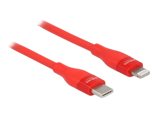 [86634] Delock Lightning-Kabel - USB-C männlich zu Lightning männlich