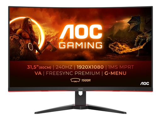 [C32G2ZE] AOC Dis 32 G2 C32G2ZE FHD - Flachbildschirm (TFT/LCD) - 80 cm