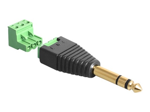 [65460] Delock Audio-Adapter - 3-poliger Anschlussblock