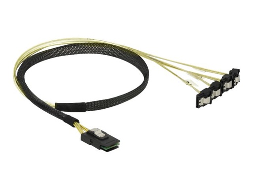 [85686] Delock SATA- / SAS-Kabel - SAS 6Gbit/s - Mini SAS (SFF-8087)