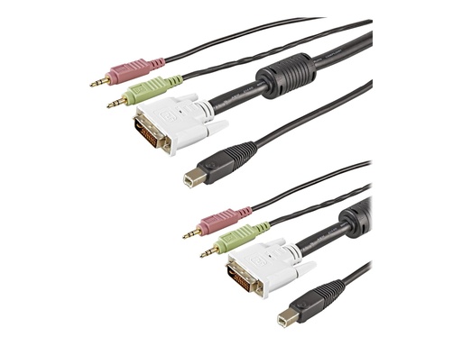 [USBDVI4N1A6] StarTech.com 1,8m 4-in-1 USB DVI KVM Kabel mit