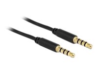 [83436] Delock Headset-Kabel - 4-poliger Mini-Stecker
