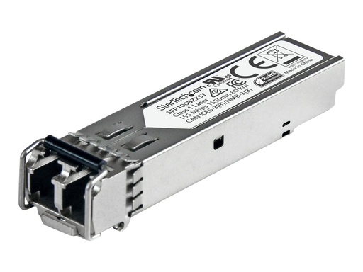 [SFP100BZXST] StarTech.com Startech 100BASE-ZX - Upstream - 100 Mbit/s Transceiver - LC Fiber - MSA konform - 80 km - 100 Mbit/s SFP Modul - Single Mode SFP - SFP (Mini-GBIC)