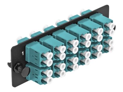 [66933] Delock Glasfaser-Adapterplatine - LC Duplex MM X 12