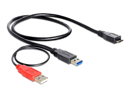 [82909] Delock USB-Kabel - USB Typ A (M) zu USB (nur Strom)