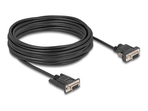 [88240] Delock Kabel seriell - DB-9, Gleichstromstecker 5,5 x 2,1 mm (W)