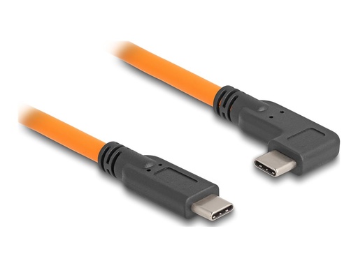 [87961] Delock USB-Kabel - USB-C (M) gewinkelt zu USB-C (M)