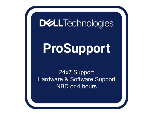 [R260_3OS3P4] Dell Erweiterung von 3 jahre Next Business Day auf 3 jahre ProSupport 4H Mission Critical - Serviceerweiterung - Arbeitszeit und Ersatzteile (für Server)