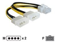 [82397] Delock Netzteil - 4-Pin interner Netzanschluss (12 V)
