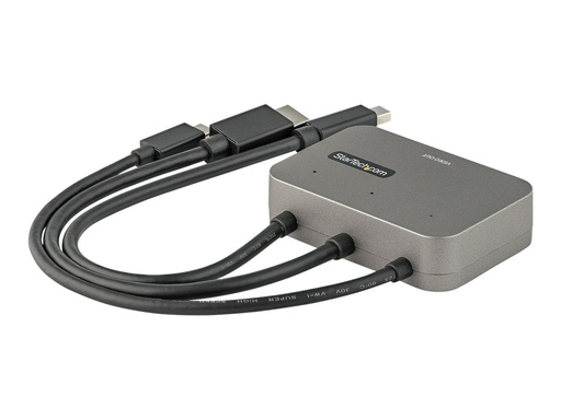 [CDPHDMDP2HD] StarTech.com 3-in-1 Multiport auf HDMI Adapter - 4K 60Hz USB-C HDMI oder Mini DisplayPort auf HDMI Konverter für Konferenzräume - Digitaler AV Videoadapter für HDMI Monitor/Display (CDPHDMDP2HD)