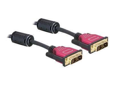 [84346] Delock DVI-Kabel - Dual Link - DVI-D (M) zu DVI-D (M)