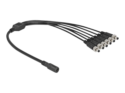 [86591] Delock Netz-Splitter - Gleichstromstecker 5,5 x 2,1 mm (W)