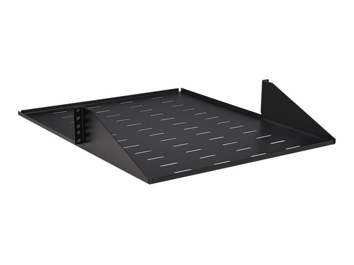 [SRSHELF2PCENTER] Eaton Tripp Lite Series SmartRack Center-Mounted Steel Rack Shelf - 2U, Vented, 21.5 in. Deep, Holds up to 100 lb. (45 kg)