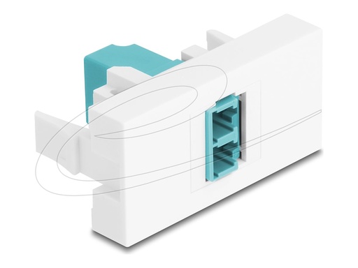 [90845] Delock Easy 45 - Einrastmodul - LC Duplex