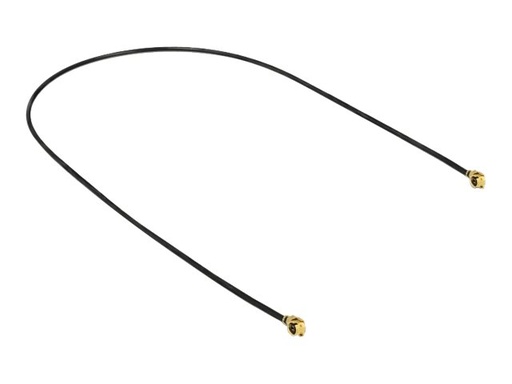 [89609] Delock Antennenkabel - MHF/U.FL Stecker gewinkelt zu MHF/U.FL Stecker gewinkelt