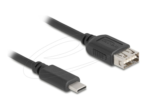 [81536] Delock USB-Kabel - USB-C (M) zu USB (W) umkehrbar