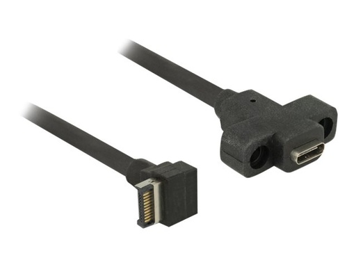 [85326] Delock USB-Kabel intern auf extern - 20-poliger USB 3.0 Kopf (M)