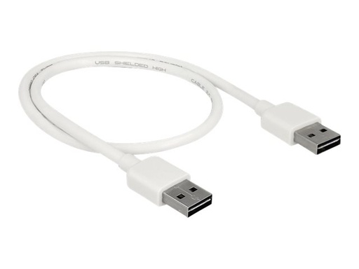[85192] Delock Easy - USB-Kabel - USB (M) umkehrbar zu USB (M)
