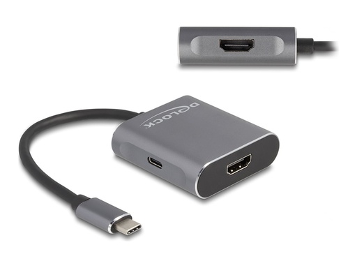 [87805] Delock Video-/Audio-Splitter - 1 x USB-C +