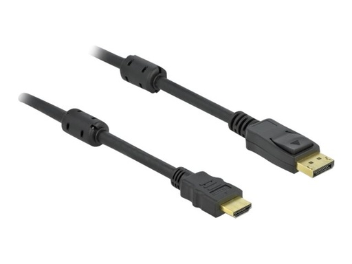 [85960] Delock Adapterkabel - DisplayPort männlich Verriegelung zu HDMI männlich